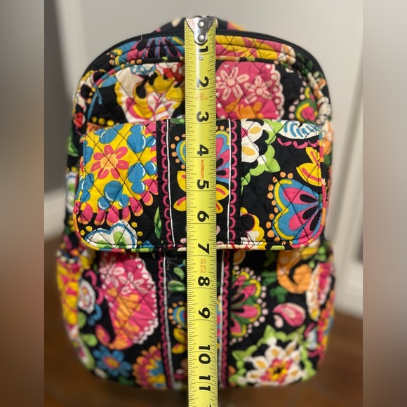 Vera Bradley Retired Midnight Mickey Print Backpack - Picture 3 of 12